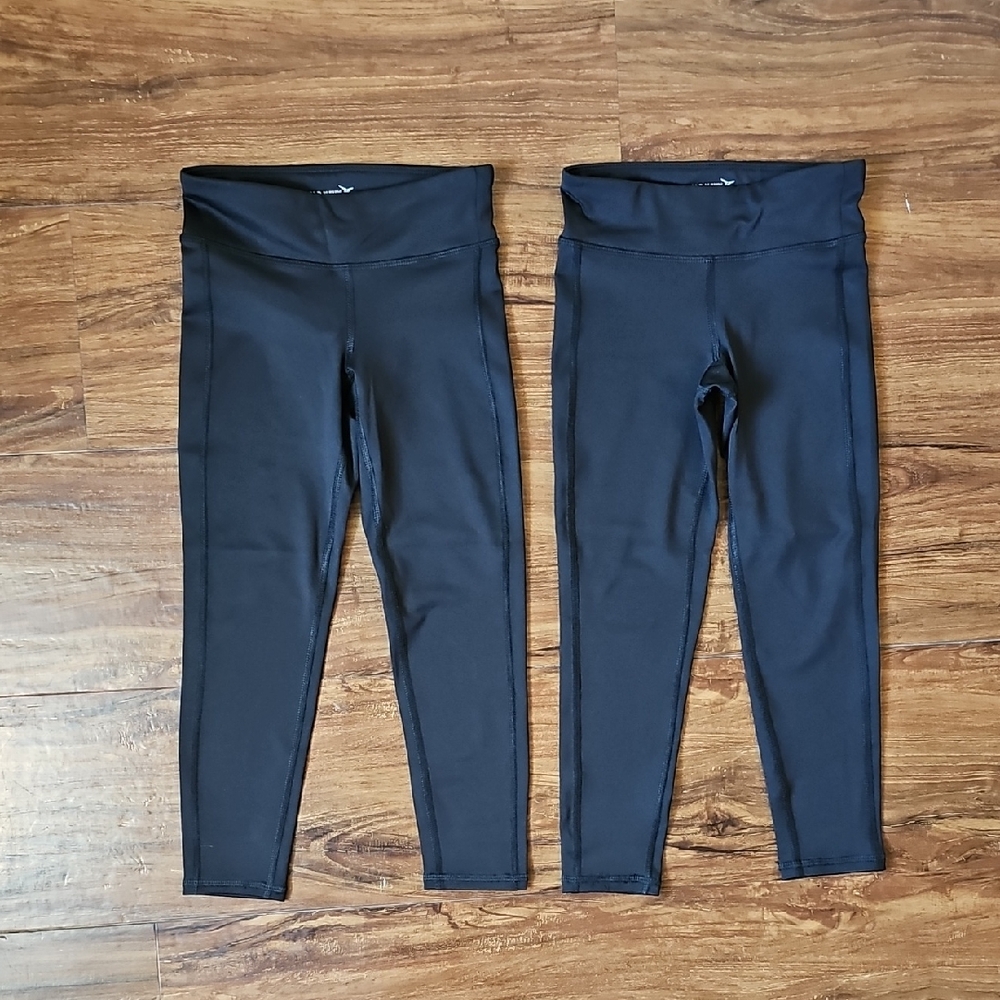 Old Navy Girls Active Full Length Leggings Bundle Size XS 5